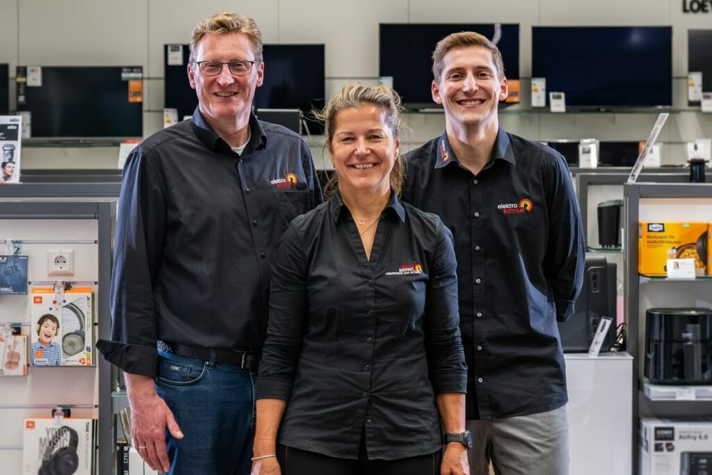 Familie Schnurr, Familien Betrieb Hansjörg, Rosi und Christoph Schnurr